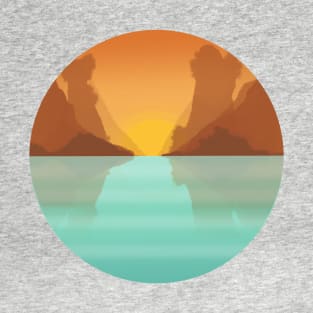 Sunset in the Mountains T-Shirt